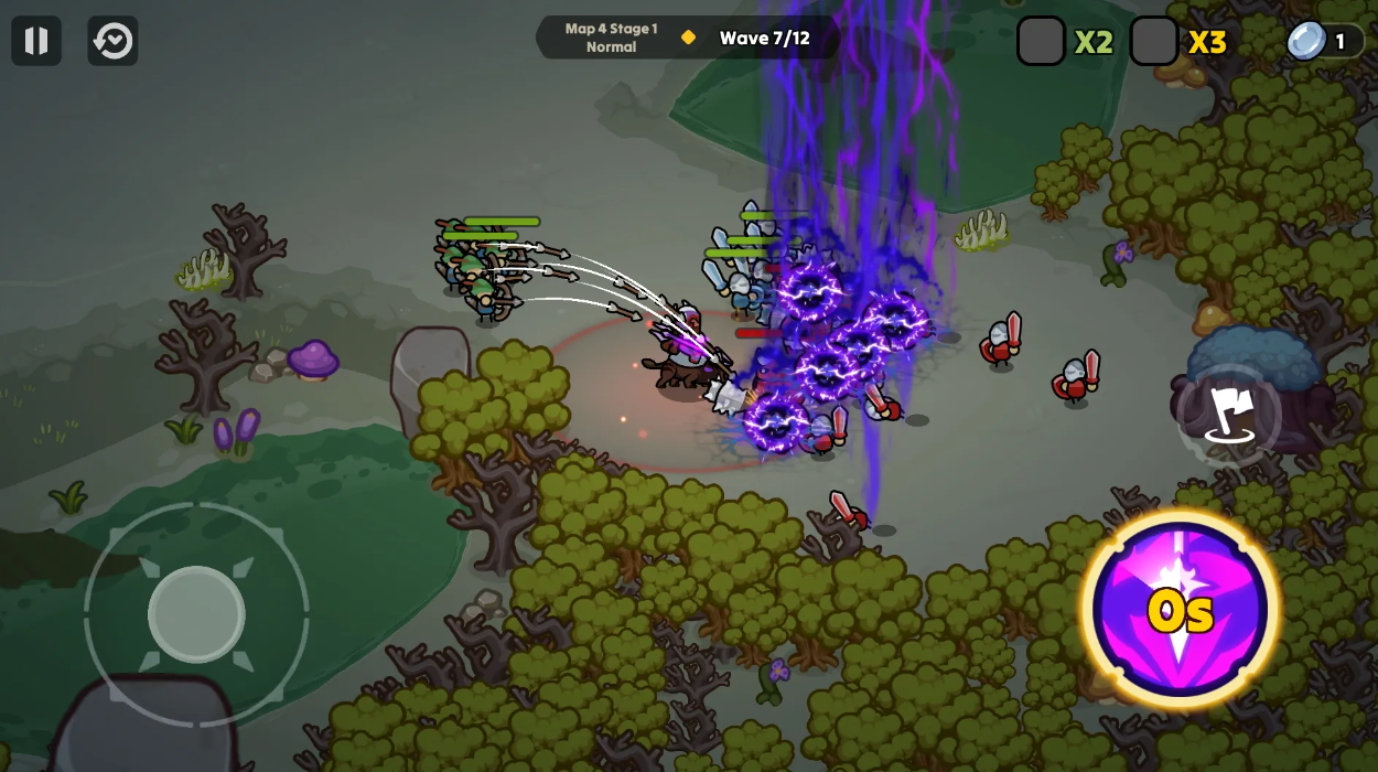 夜幕:王国边境塔防游戏(Nightfall:Kingdom Frontier TD)截图1