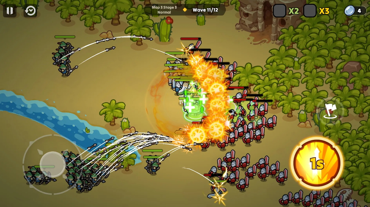 夜幕:王国边境塔防游戏(Nightfall:Kingdom Frontier TD)截图2