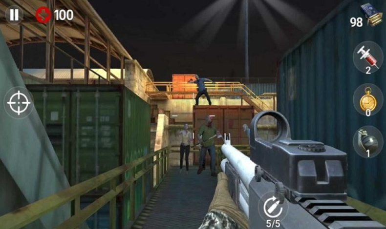 死亡之火僵尸射击游戏(Dead Fire)截图3