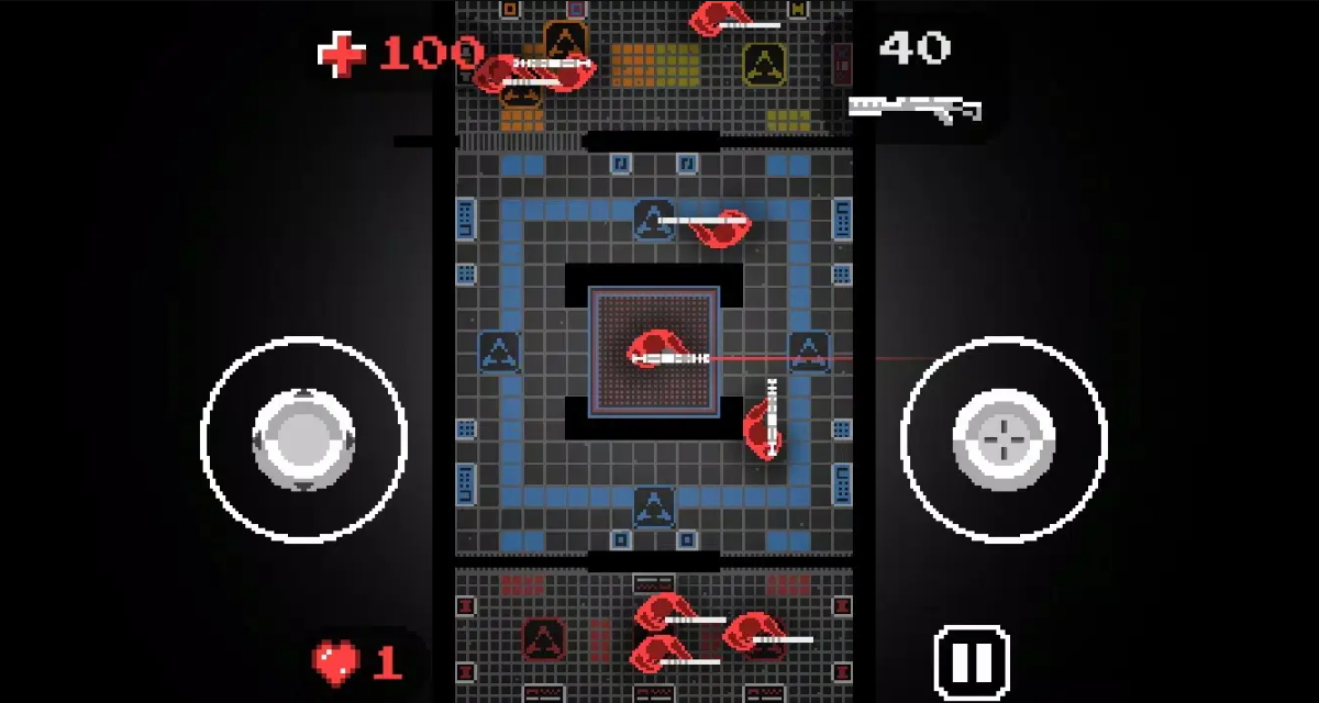 平面像素枪战手游截图2