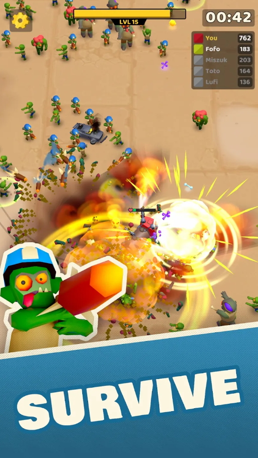 僵尸荒原去广告版截图1