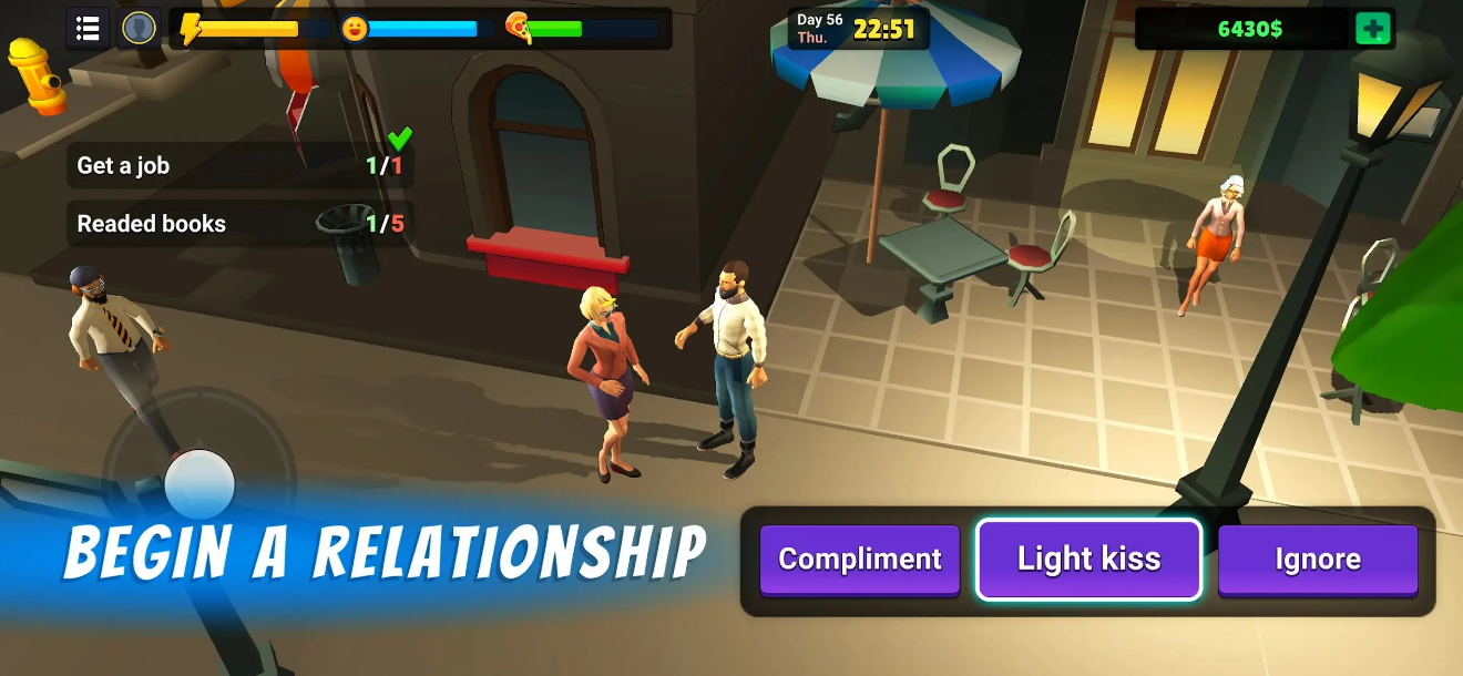 洛杉矶故事:生活模拟手游免广告截图2