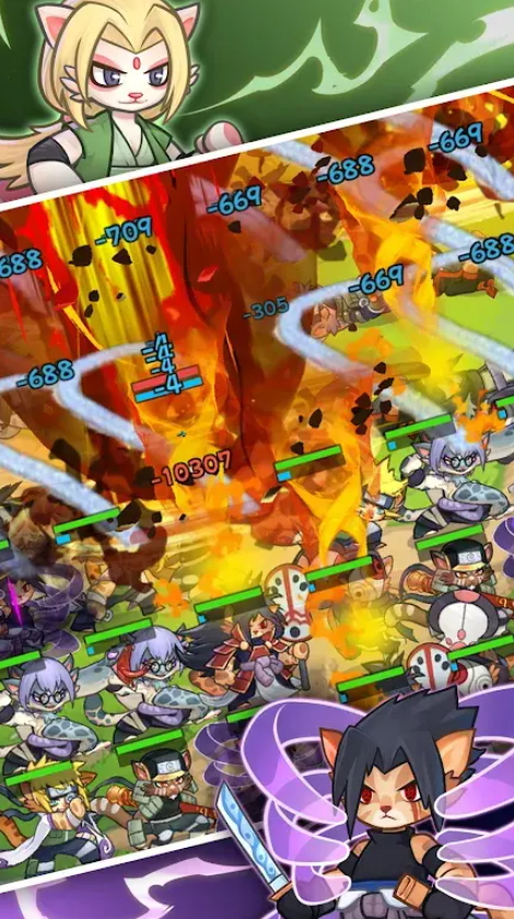 忍喵自走棋游戏截图3