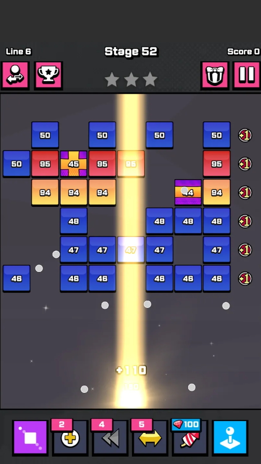 砖块粉碎者小游戏截图1