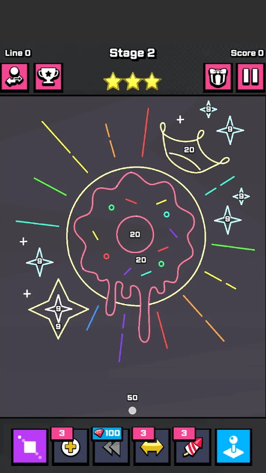 砖块粉碎者小游戏截图3