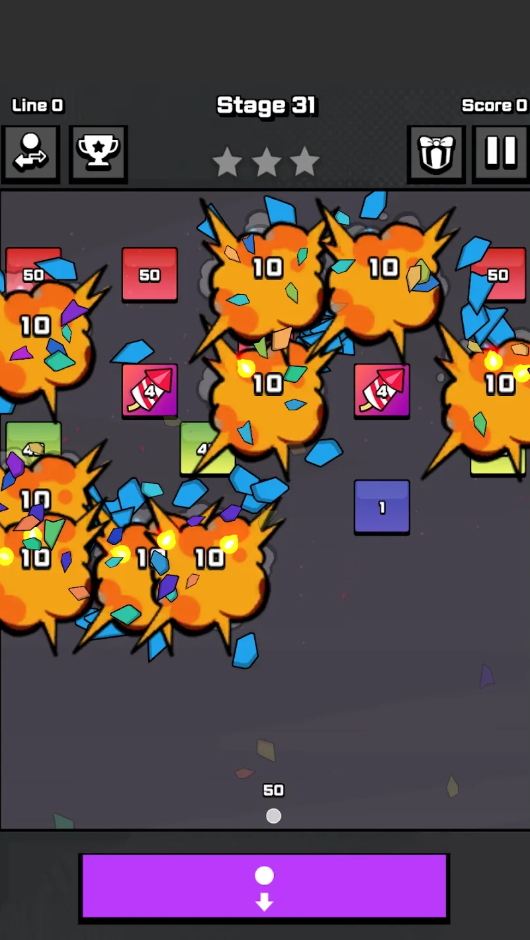 砖块粉碎者小游戏截图5