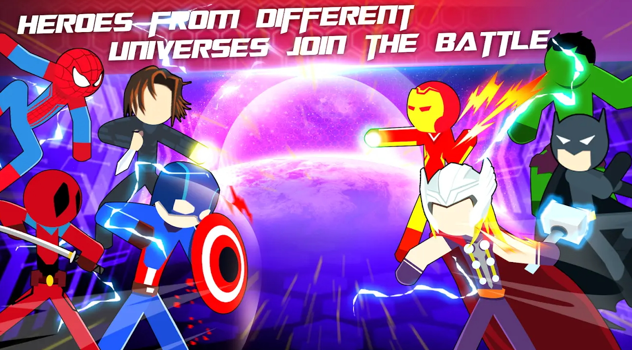 超级火柴人英雄战斗免广告版截图4