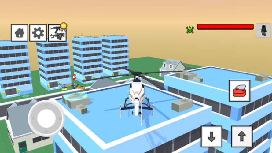 像素机关枪游戏截图2