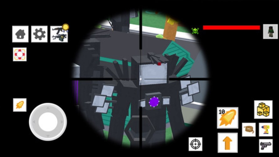 像素机关枪游戏截图3