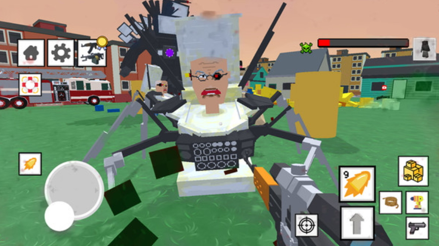 像素机关枪游戏截图4