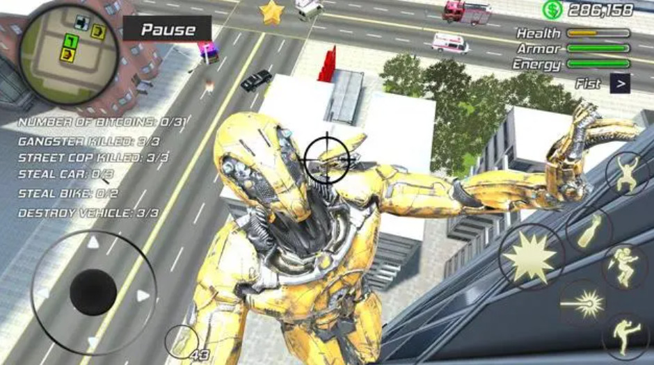 超级战争机器人无限金币版截图2