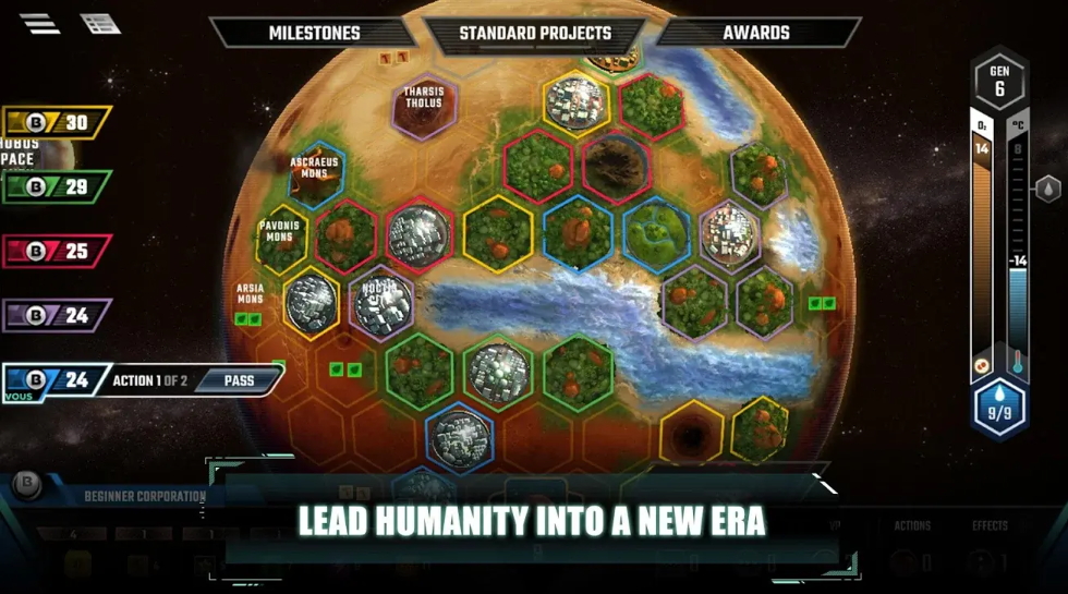 殖民火星免费版(Terraforming Mars)截图2