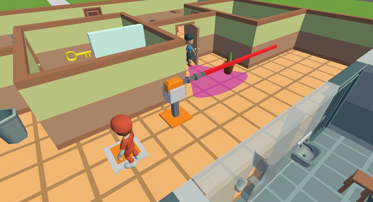 越狱模拟器游戏(Rompe Jaula)截图3