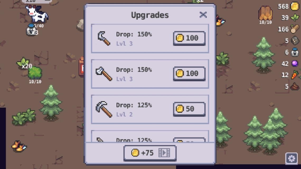 像素王国无限钻石无限金币截图4