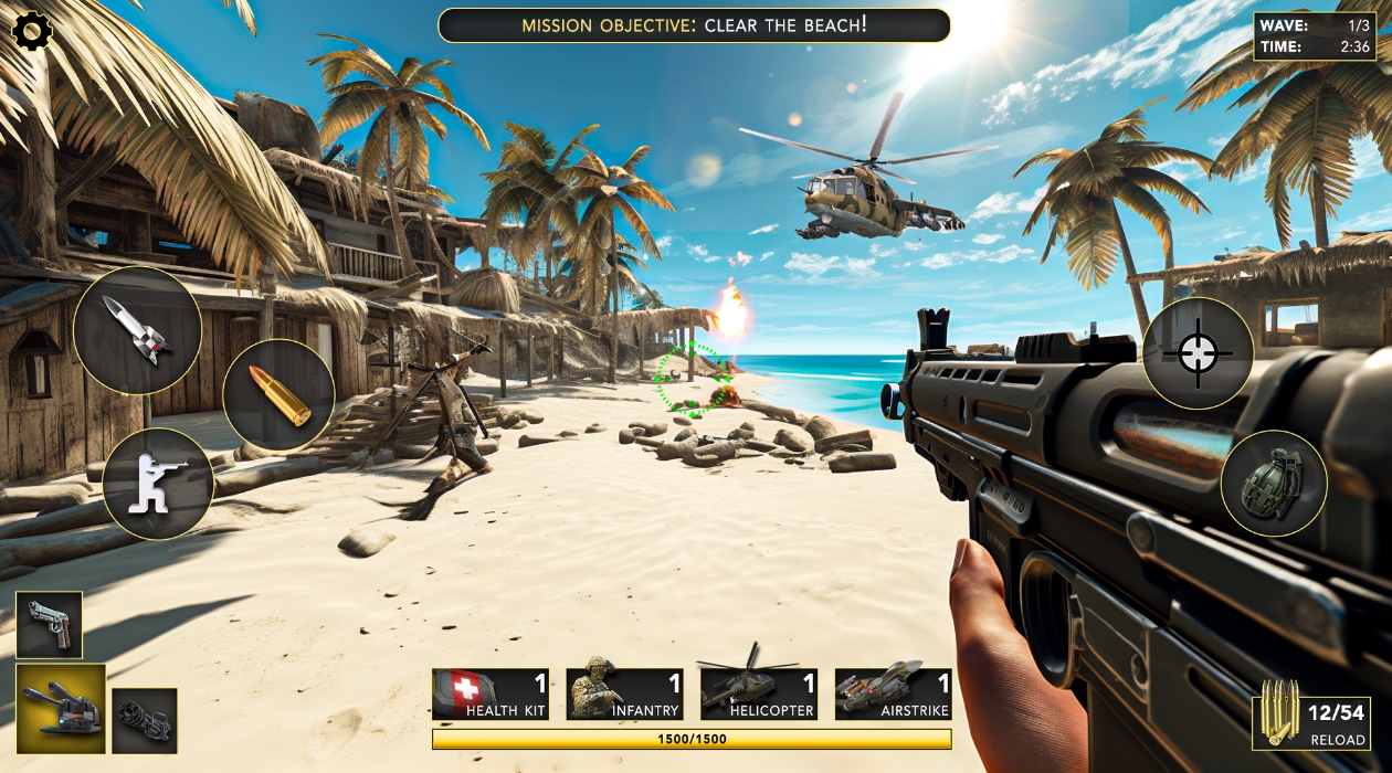 战争防御无限奖励版截图3