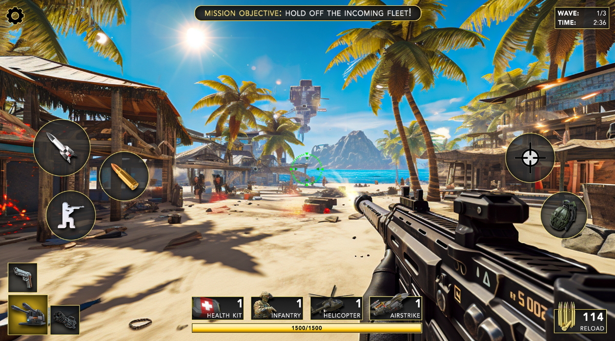 战争防御无限奖励版截图4