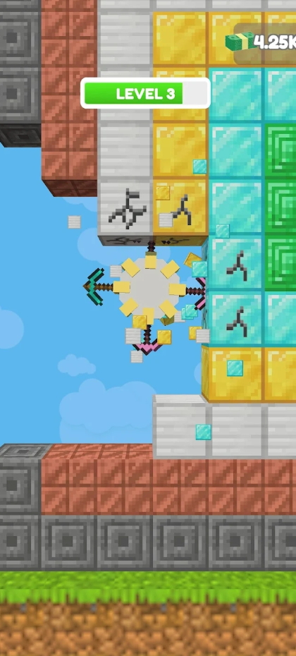 钻石挖掘机无限奖励版截图4