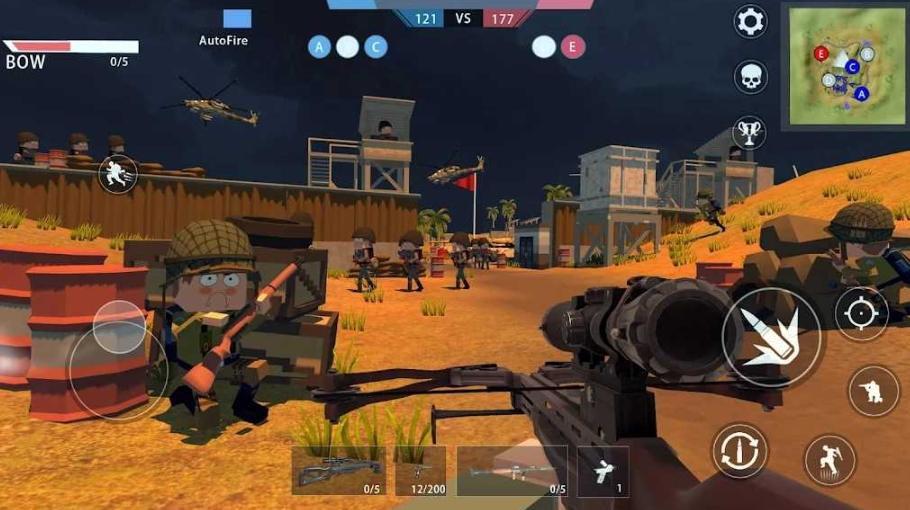 体素战斗模拟器手游截图1