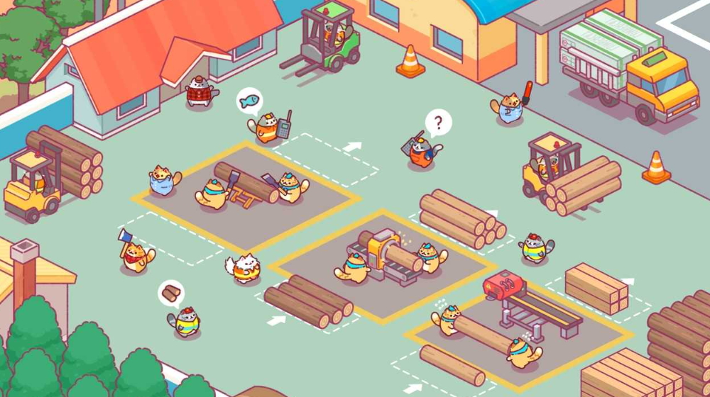 伐木猫免广告截图2