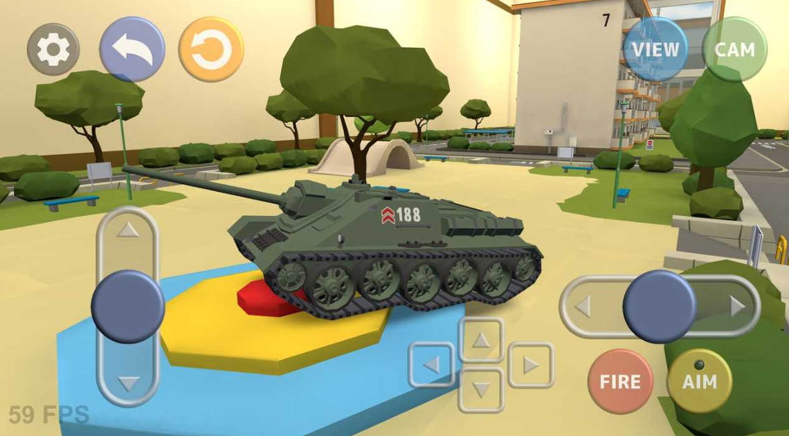 东京模型坦克游戏手机版截图3