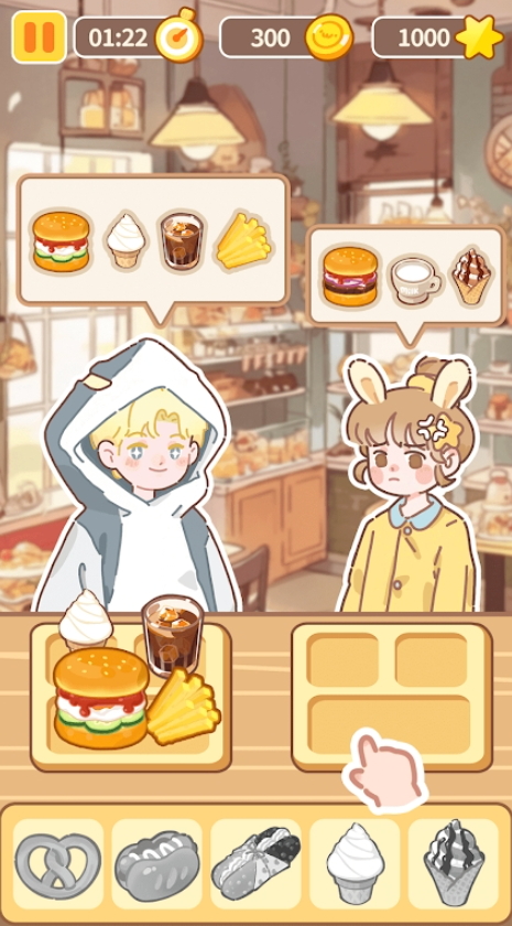汉堡烹饪免广告版截图2