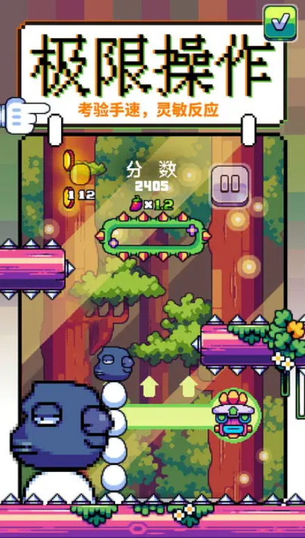 咕咕鸡向上冲小游戏截图3