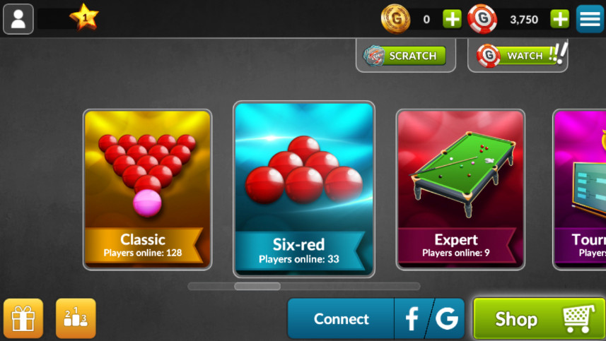 Snooker Live Pro斯诺克安卓版截图1