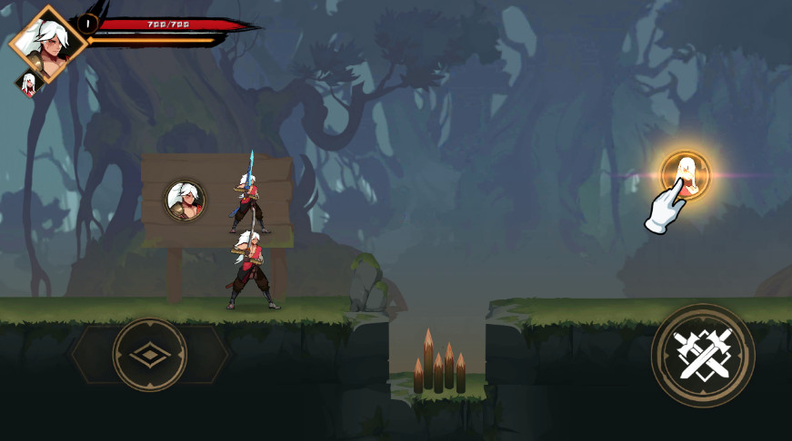 the twins双子暗影忍者手游最新版截图1