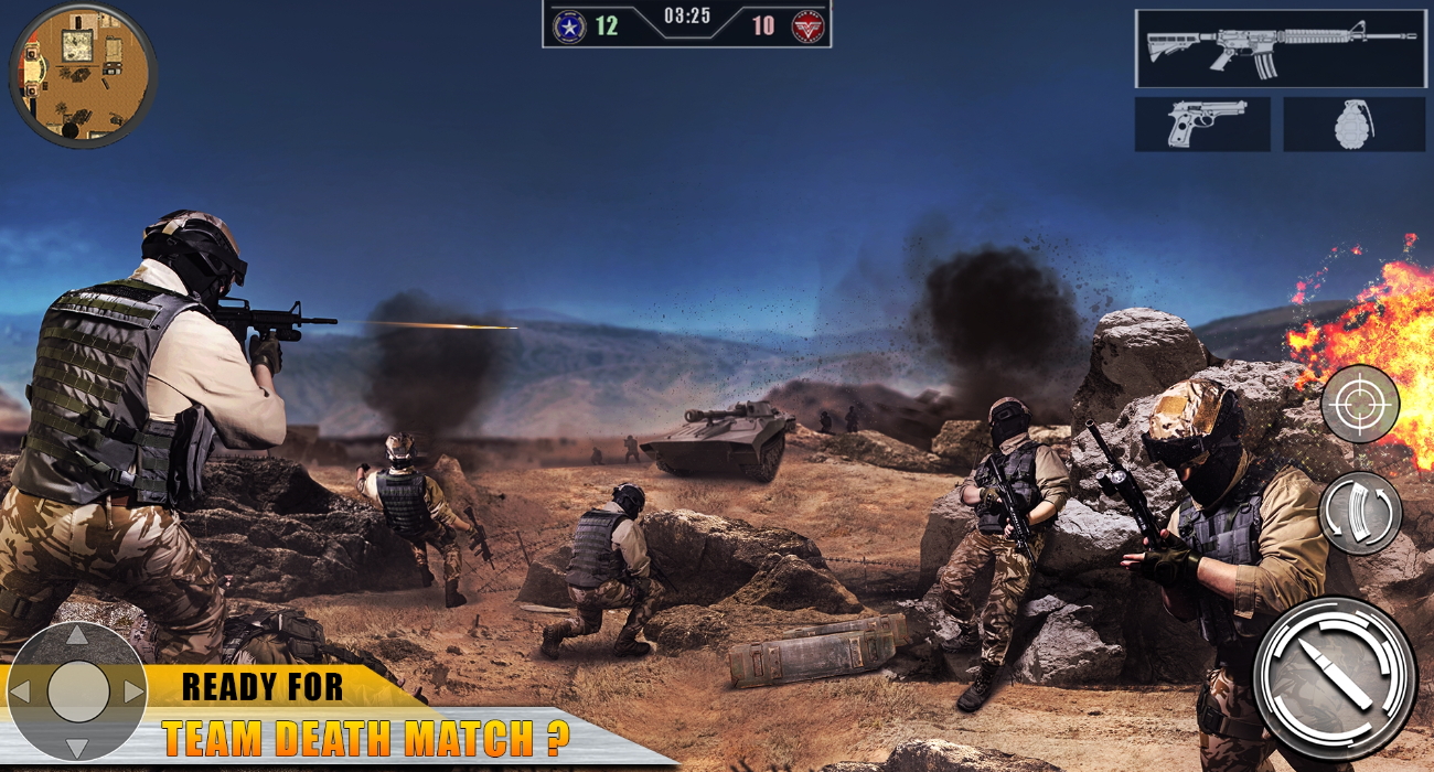 军队游戏枪射击免广告截图2