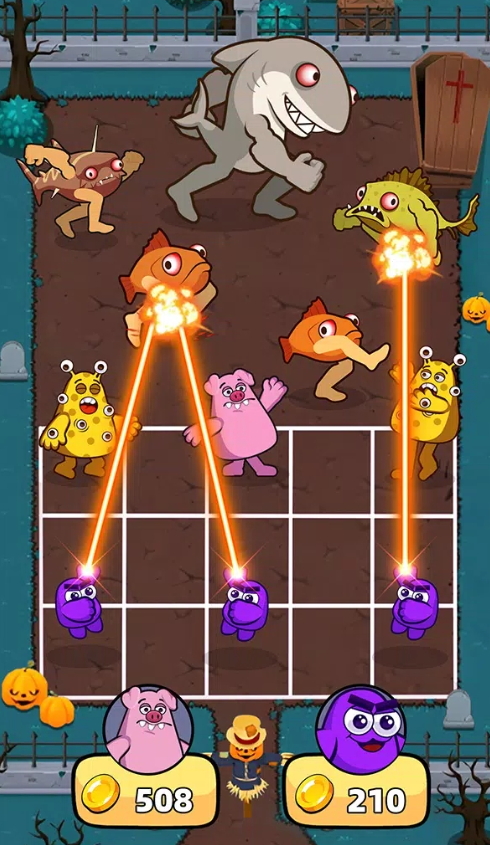 怪鱼合并战争免广告版截图2