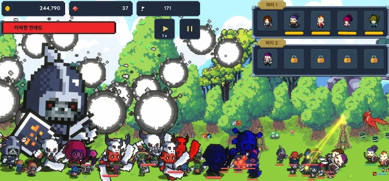 敌人来袭大量金币版截图1