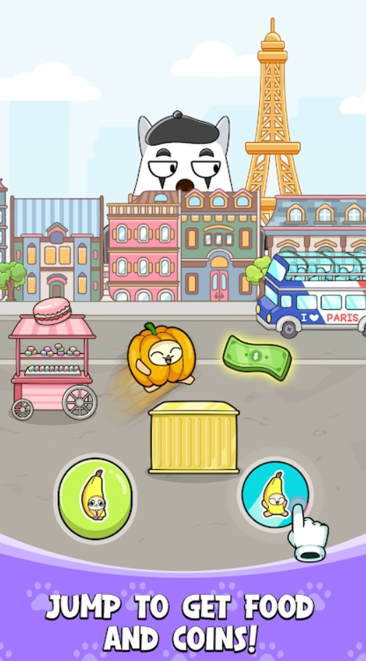 香蕉猫环游世界免广告版截图3