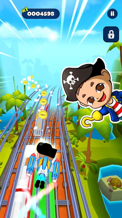 无尽跑酷手游(VladAndNiki Run)截图4