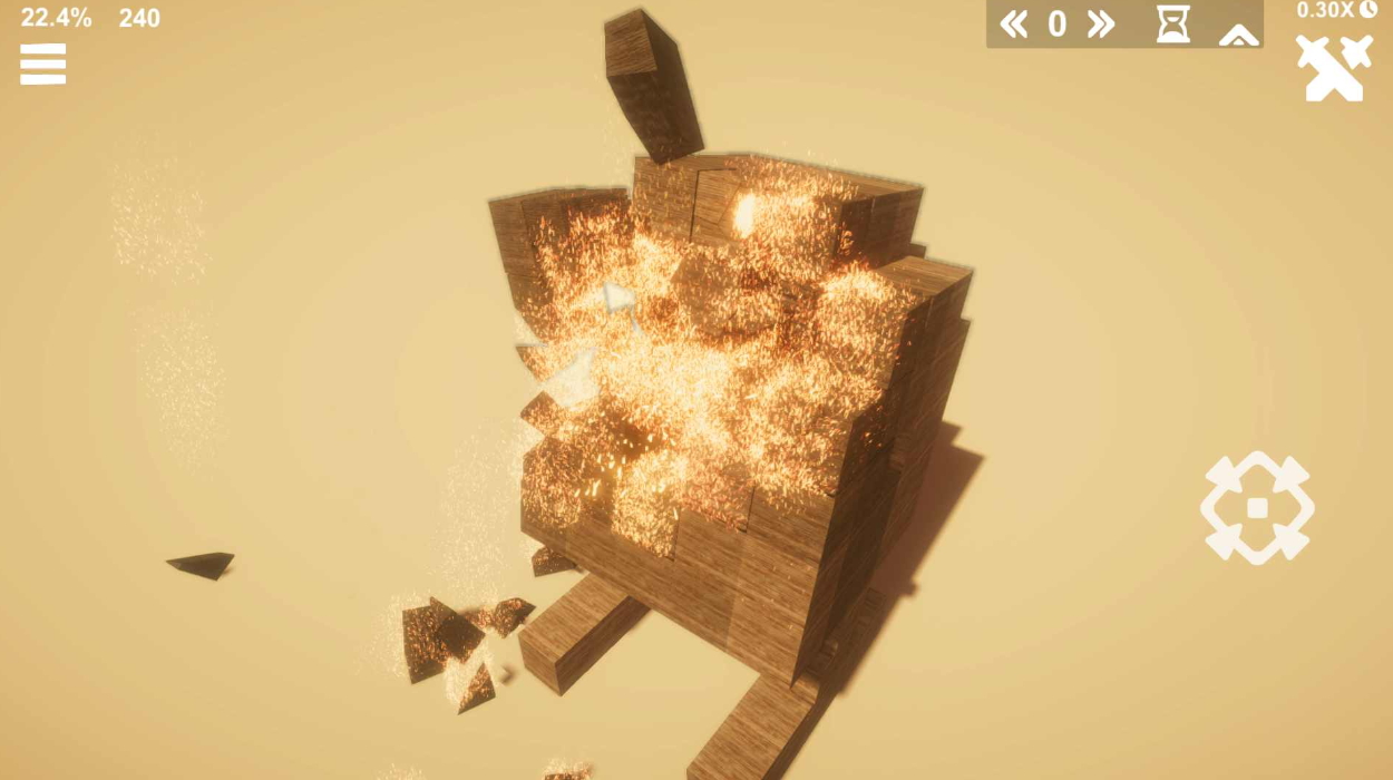 沙漠破坏沙盒武器全解锁版截图3