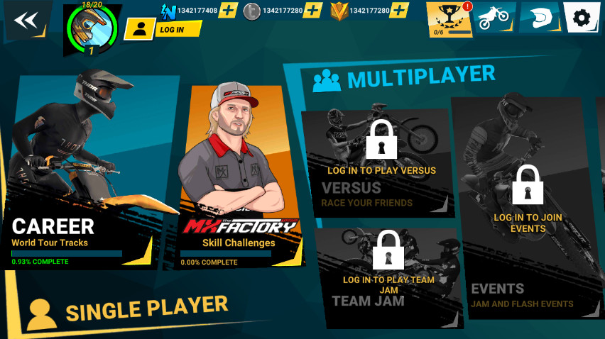 疯狂技能越野摩托车3最新版截图2