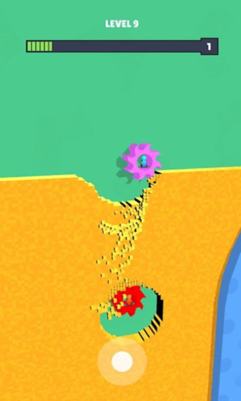 地下挖掘战士(Dig Hero 3D)截图2