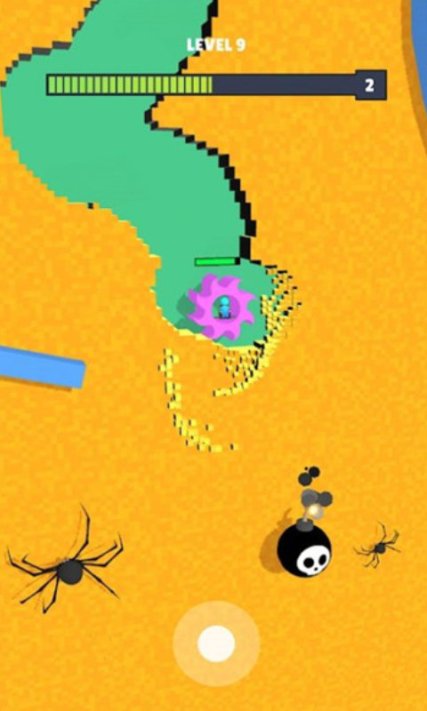 地下挖掘战士(Dig Hero 3D)截图3