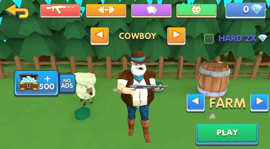 二人大战僵尸two guys and zombies 3d安卓版截图2