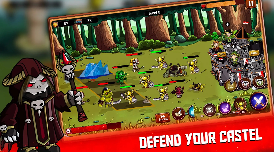 城堡要塞塔防游戏手机版