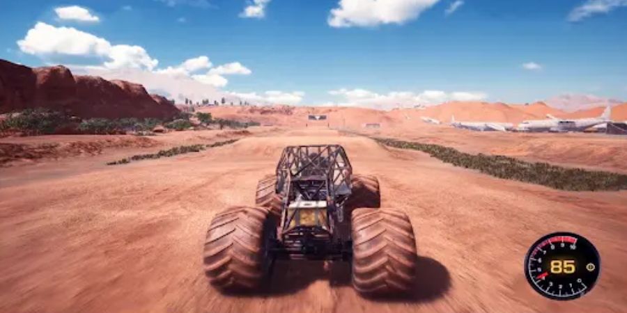 真实越野卡车去广告