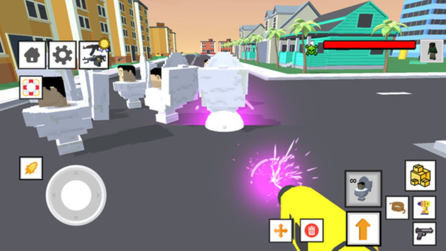 像素机关枪游戏