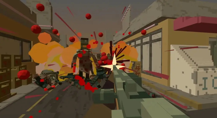 体素僵尸射击手游