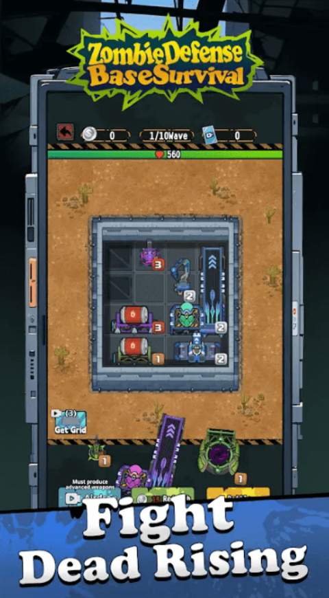 僵尸防御基地生存无限货币版