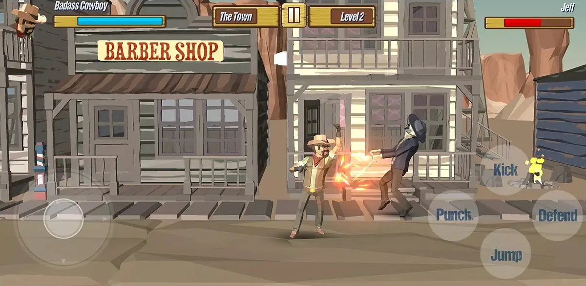 牛仔街头格斗关卡解锁版