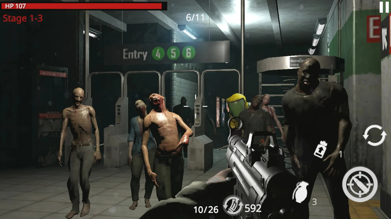 活着僵尸生存射击无限金币版