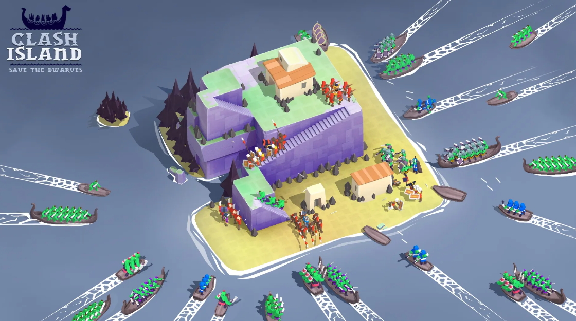 岛屿冲突游戏(Clash Island)