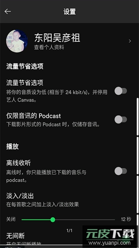 Spotify增强版无广告版截图4