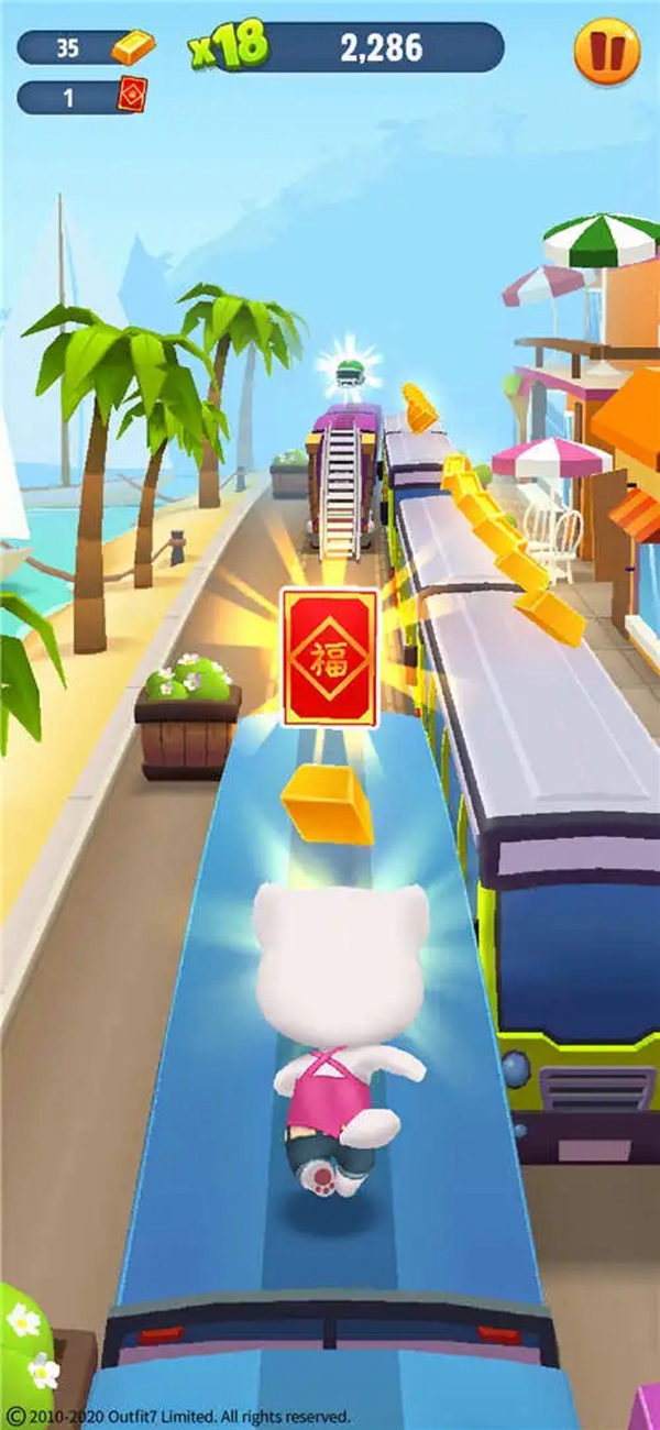 汤姆猫跑酷官方正版下载截图2