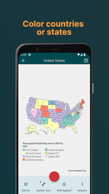 mapchart中文版截图4