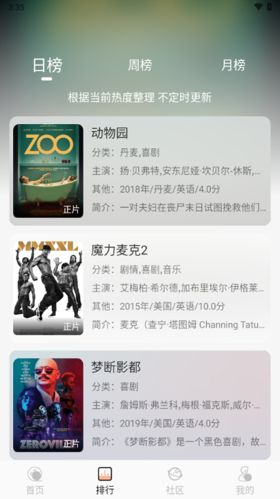 白鸽影视app官方版截图2